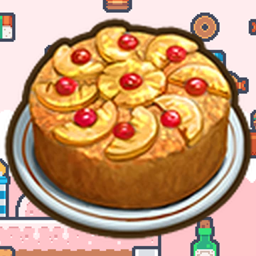 Pineapple upside-down cake from Upside-Down Pineapple Race